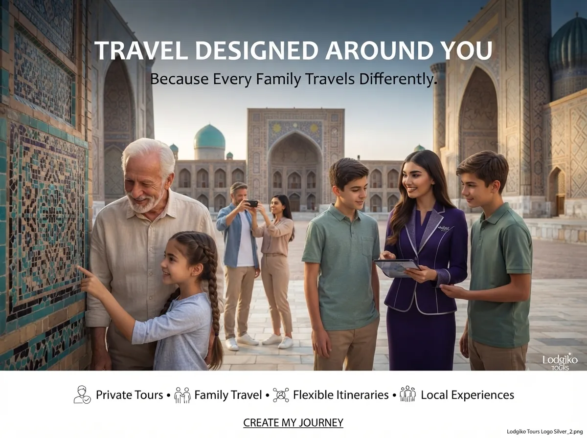 Family private Uzbekistan tour planning