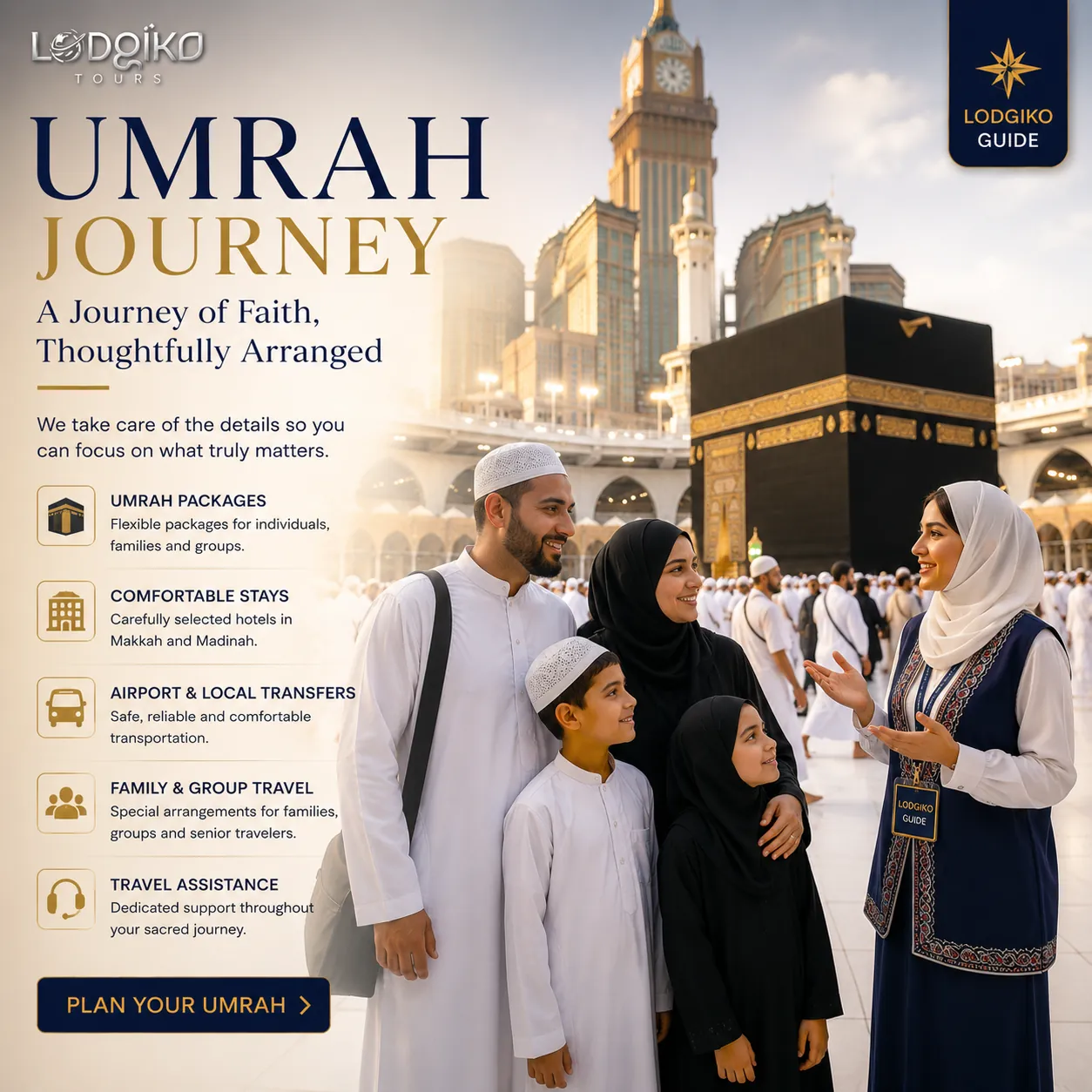 Umrah journey Makkah and Madinah - IMAGE 04 placeholder