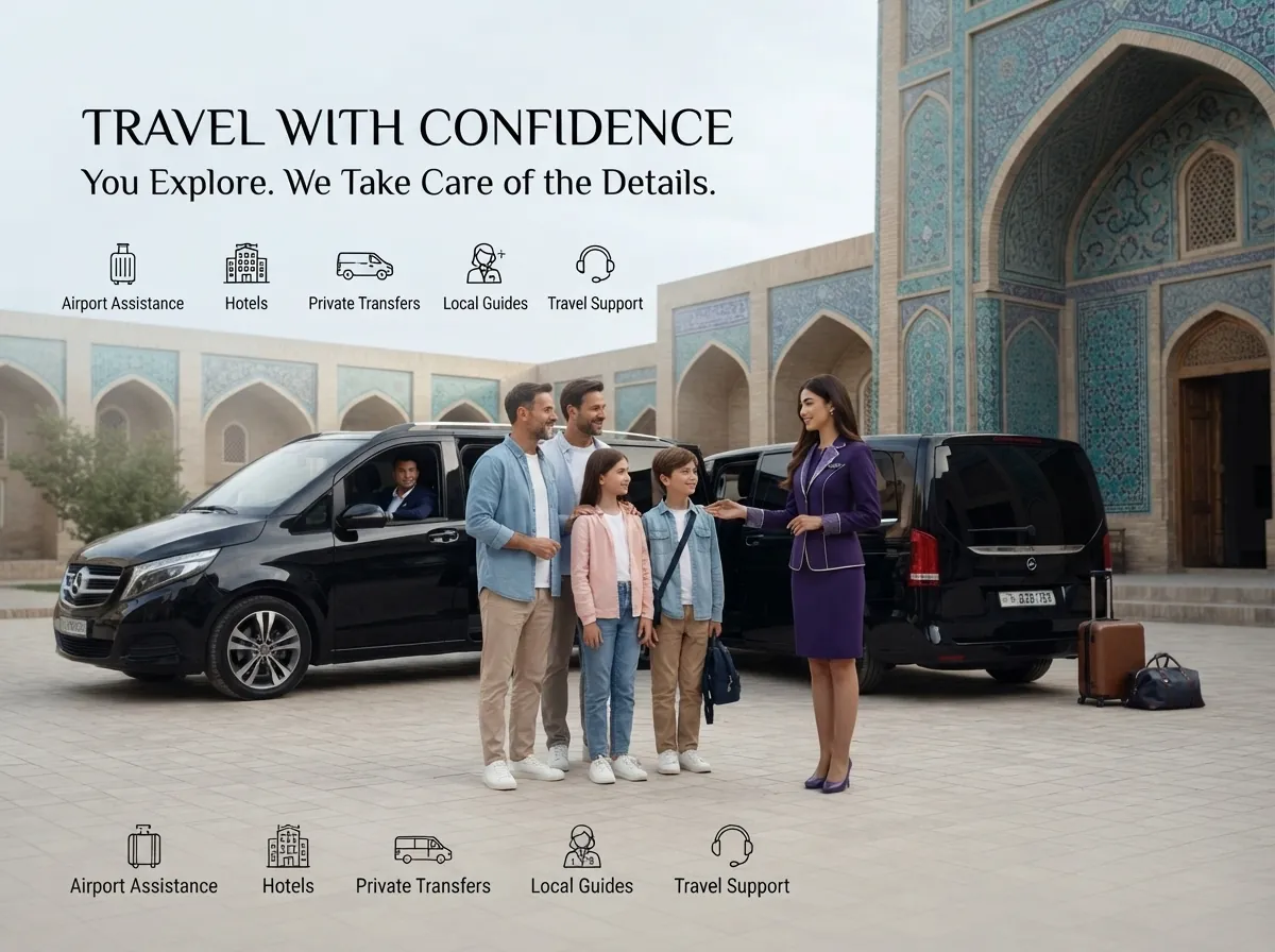 Comfortable private Uzbekistan tour