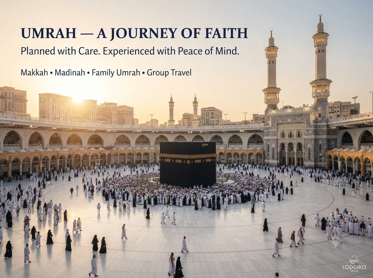 Umrah pilgrimage travel to Makkah